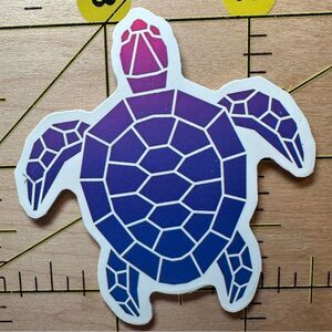 💜13/$13 +Bundle Sticker Sale | Turtle Animal Waterproof Sticker